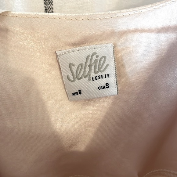 Downtown Cami Strap Front Split Satin Dress - Picture 11 of 11